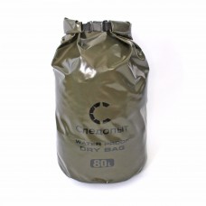 Гермомешок "Dry Bag" без лямок, 80 л, цв. хаки/25/