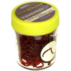 Приманка Kosadaka силикон. Мотыль плав., красный, запах мотыля, банка 18г SBWF-TR-BW SBWF-TR-BW