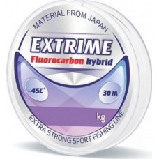 Леска EXTRIME Fluorocarbon Hybrid  , прозрачная, 0,18 мм, 30 м, 4.75 кг EXHY 3016
