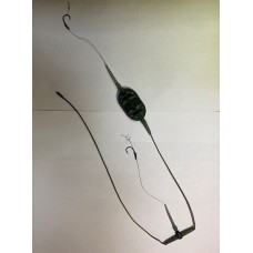 Монтаж №24 - 60 грам. карповый "Flat Profi", (2 крючок, под бойл, #4). Флет 024-060