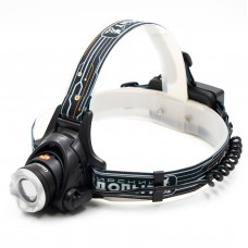 Фонарь налобный "Эон", 1L, zoom, аккум. 220B+12B/60/ PF-PFL-HL28