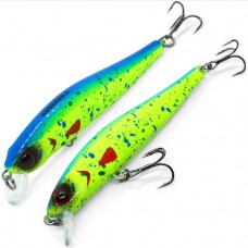 Воблер Kosadaka Wins XS 75SP сусп., 75мм, 5.5г, 1м, цв.BAK WinXs75Sp-BKK