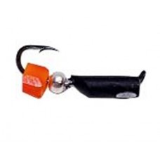 Мормышка Столбик черн. бисер+ кубик Икра0,4гр.д.2мм.