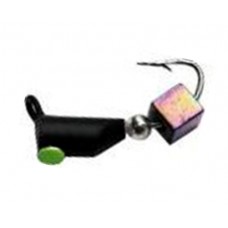 Мормышка Тандем черн кубик-бисер 0,8гр.д.3мм.