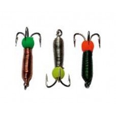 Мормышка Чертик золото с украш.0,25гр.д.1,5мм.