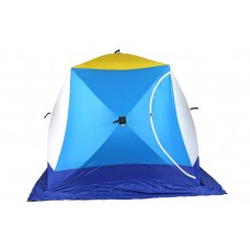 Палатка рыбака зим. КУБ-1 трехслойная дышащая СТЭК(1.50*1.50*180  6.4кг)