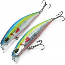 Воблер Kosadaka TIDE Minnow xs 75F плав., 75мм, 7.7г, 0.2-0.5м, цв.BAK TideXs75f-BAK