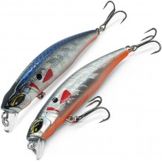 Воблер Kosadaka TIDE Minnow xs 75F плав., 75мм, 7.7г, 0.2-0.5м, цв.GTC TideXs75f-GTC