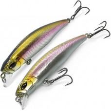 Воблер Kosadaka TIDE Minnow xs 75F плав., 75мм, 7.7г, 0.2-0.5м, цв.SL TideXs75f-SL