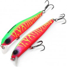 Воблер Kosadaka WINS XS 75SP суспенд, 75мм, 5.5г, 0.3-1.2м, цв.ROS WinXs75Sp-ROS WinXs75Sp-ROS