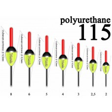 Поплавок wormix 115 8,0гр. полиуретан 