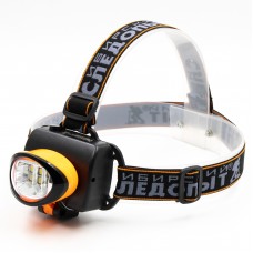 Фонарь налобный "СИБИРСКИЙ СЛЕДОПЫТ-Люминофор", 6 SMD LED, 3хАА
