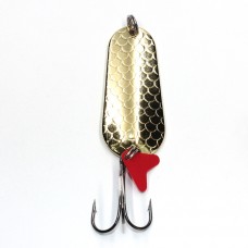 Блесна колеб. Namazu Squama, вес 22 г, цвет 02 (латунь)/200/