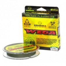 Леска плетен. Kosadaka "WEGA" 150м, зел. 0,15мм, 8,25кг BWEG015G BWEG015G