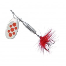 Блесна рыболовная Colonel Classic Silver/red spots 7гр