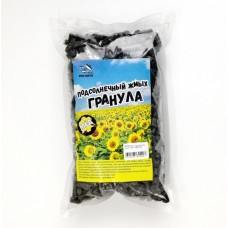 Жмых подсолнечника гранулы  8мм "МЁД" 500гр. 009.9623