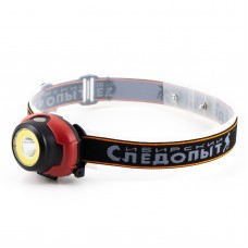 Фонарь налобный "Люмен", 1 LED + 1 COB, 3хААА/240/ PF-PFL-HL33