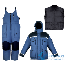 Костюм Эверест мембрана черный размер 56-58