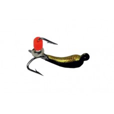 Мормышка тип 6 №150,1 Чертик черный длинный 18мм d6; 5,5 гр 150.1