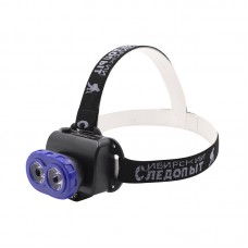 Фонарь налобный "СИБИРСКИЙ СЛЕДОПЫТ-Робот" (Кошачий Глаз), 2L, 3хАА/120/ PF-PFL-HL18