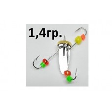 Мормышка тип 18 №024,6 Ведьма фосфорная 4мм 1,5гр. 24,6