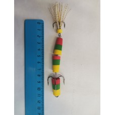 Приманка джиговая XXL Fish "Флажок" Модель№*130-11* Расцветка ЖЗК 3003413