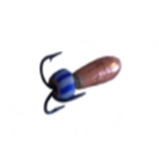 Мормышка Diskus P90238 Чертик рифленный черн. P90238