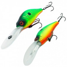 Воблер Kosadaka TROL CRANK 65F плав., 65мм, 14.3г, 2-4м, цв.MHT TrlxD65F-MHT TrlxD65F-MHT