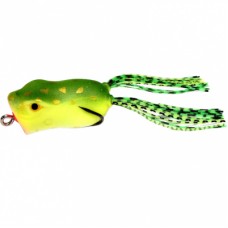 Приманка-незацепл. мягк. оснащ. плав. Лягушка-поппер имит.лапок LF31 40mm, 8g, цвет P01 (Kosadaka) LF31-P01 LF31-P01