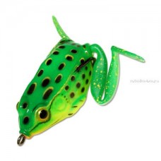 Приманка-незацепл. мягк. оснащ. плав. Лягушка с лапами LF15 55mm, 16g, цвет C21 (Kosadaka) LF15-C21