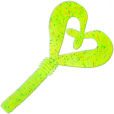 Мягкая приманка Kosadaka TwinVibra 70mm GR (6шт) TwinVibra70-GR