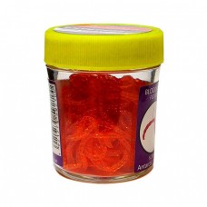 Приманка Kosadaka силикон. Мотыль плав. запах креветки (банка 9г), цв. оранжевый SBWF-9-OR-ASH SBWF-9-OR-ASH