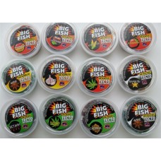 Тесто готовое в баночках "BIG FISH" НА КАРПА + "МОЛОДАЯ КУКУРУЗА" 100гр. 005.6396