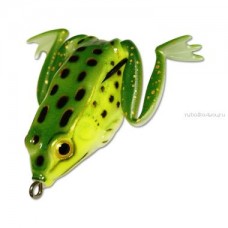 Приманка-незацепл. мягк. оснащ. плав. Лягушка с лапами LF15 55mm, 16g, цвет C23 (Kosadaka) LF15-C23