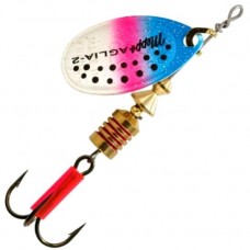 Блесна MEPPS AGLIA FLUO Rainbo №2