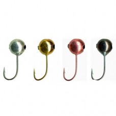 Мормышка Diskus 1080 Шар с отверстием черн