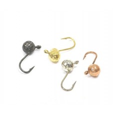 Мормышка Diskus 1240 Шар с ушком граненые черн