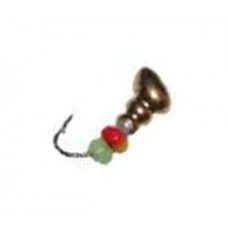 Мормышка Diskus 2935 муравей с отверстием зол 2935з