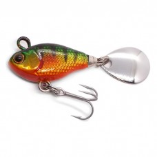 Джиг-спиннер Kosadaka FISH DARTS FS1-10 25mm, 10g, цвет PC FS1-10-PC