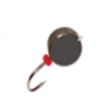 Мормышка Diskus 7650 шайба с ушком (сер) 7650с