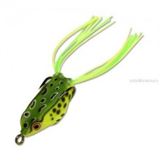 Приманка-незацепл. мягк. оснащ. плав. Лягушка имит.лапок LF22 35mm, 6g, цвет C56 (Kosadaka) LF22-C56