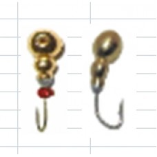 Мормышка Diskus 3230 муравей с фаской отверстие черн 3230ч