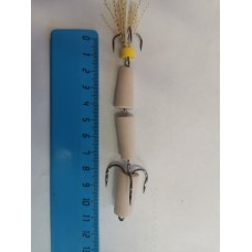 Приманка джиговая XXL Fish "Флажок" Модель№*131* Расцветка Беж