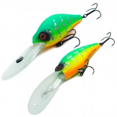 Воблер Kosadaka TROL CRANK 65F плав., 65мм, 14.3г, 2-4м, цв.VX TrlxD65F-VX TrlxD65F-VX