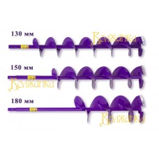 Шнек (правое вращение)"NERO"150 мм под дрель (шуроповерт) через адаптер (Волжанка)арт.SCR-105-150