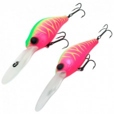 Воблер Kosadaka TROL CRANK 65F плав., 65мм, 14.3г, 2-4м, цв.ROS TrlxD65F-ROS TrlxD65F-ROS