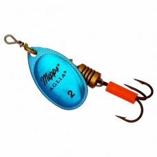 Блесна MEPPS AGLIA PLATINUM AG/BLEUS №4