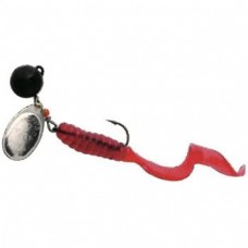 Блесна MEPPS AGLIA SPINFLEX NOIR/AG/ROUGE 10g