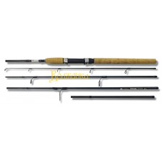 Спиннинг "Волжанка Вояж" тест 20-80гр 2.4/2.7м (4+1 секции) (IM8) + жесткий тубус 019-0013