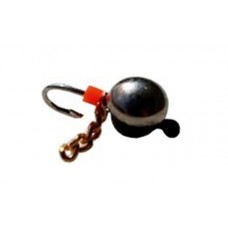 Мормышка тип 1 №157 Таблетка с никелевой коронкой +цепь d 3; 0,4 гр 157